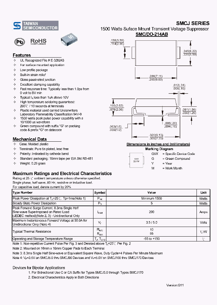 SMCJ15_3107928.PDF Datasheet