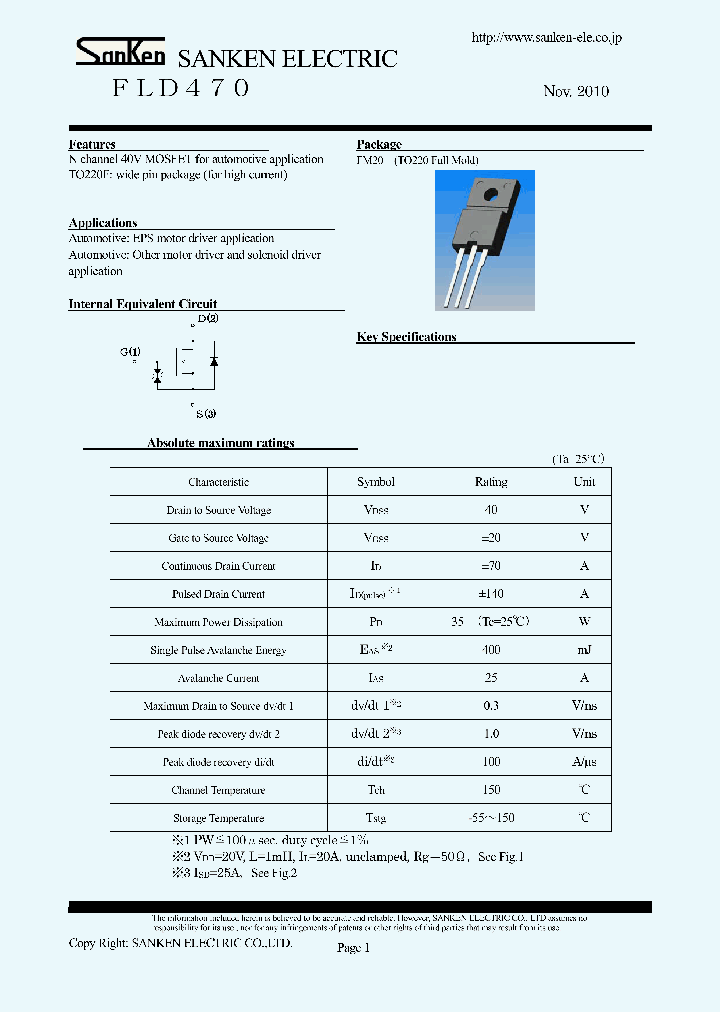 FLD470_3108567.PDF Datasheet