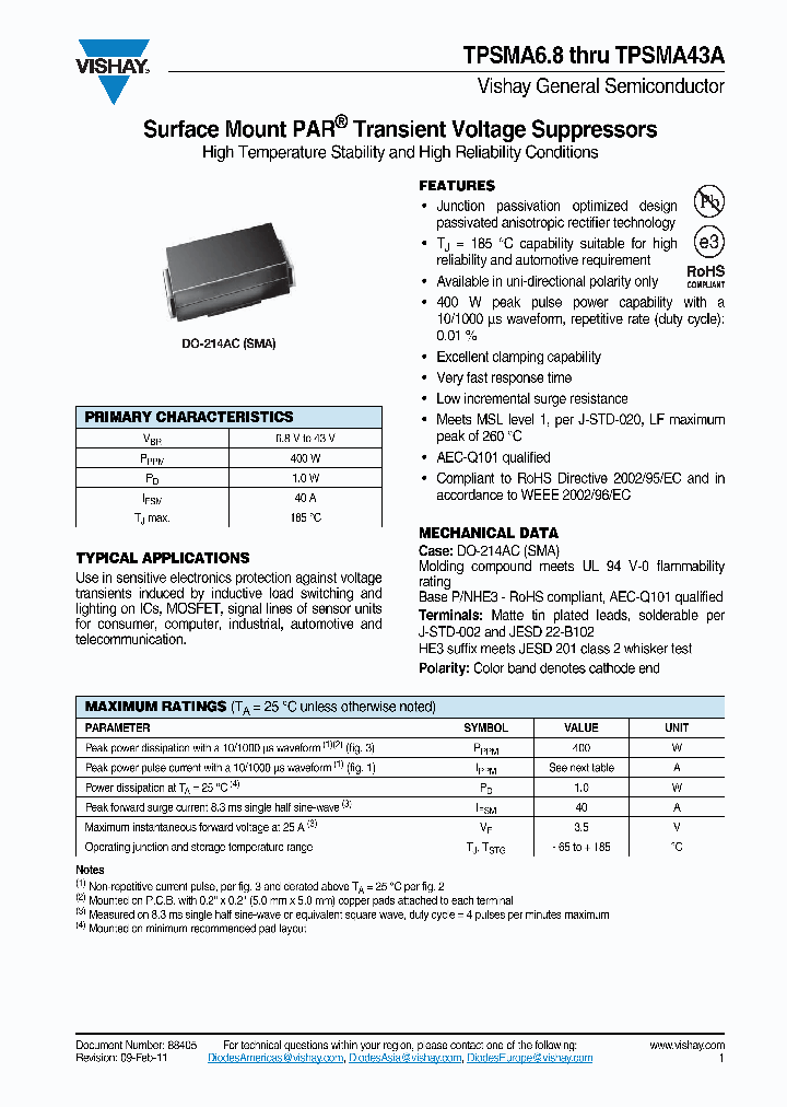 TPSMA39A_3109044.PDF Datasheet