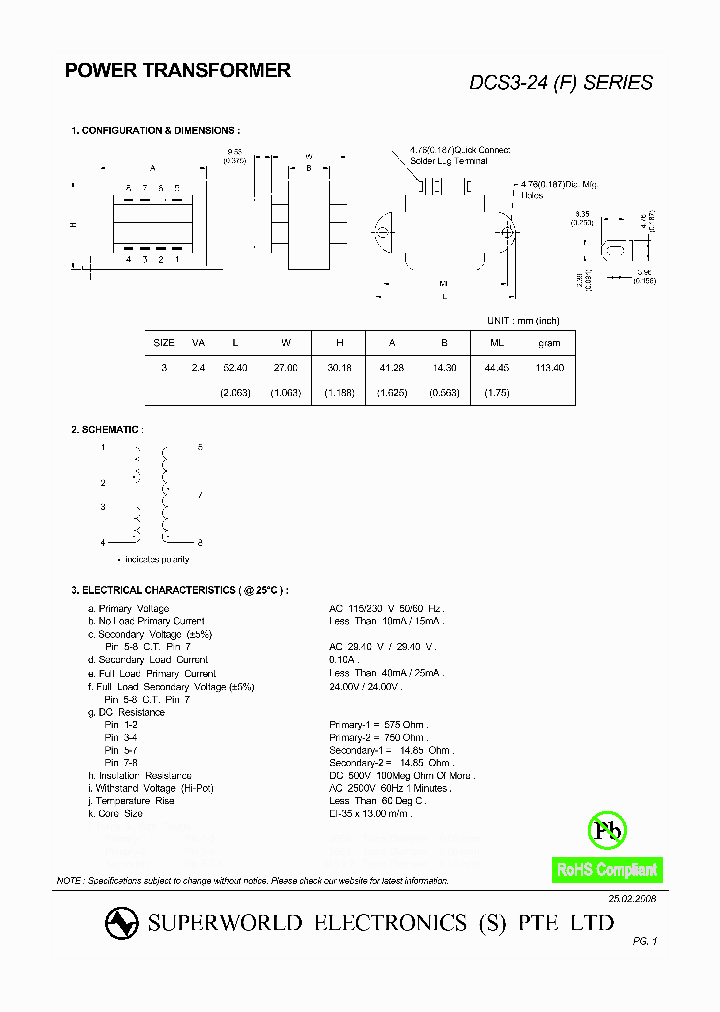 DCS3-24_3110454.PDF Datasheet