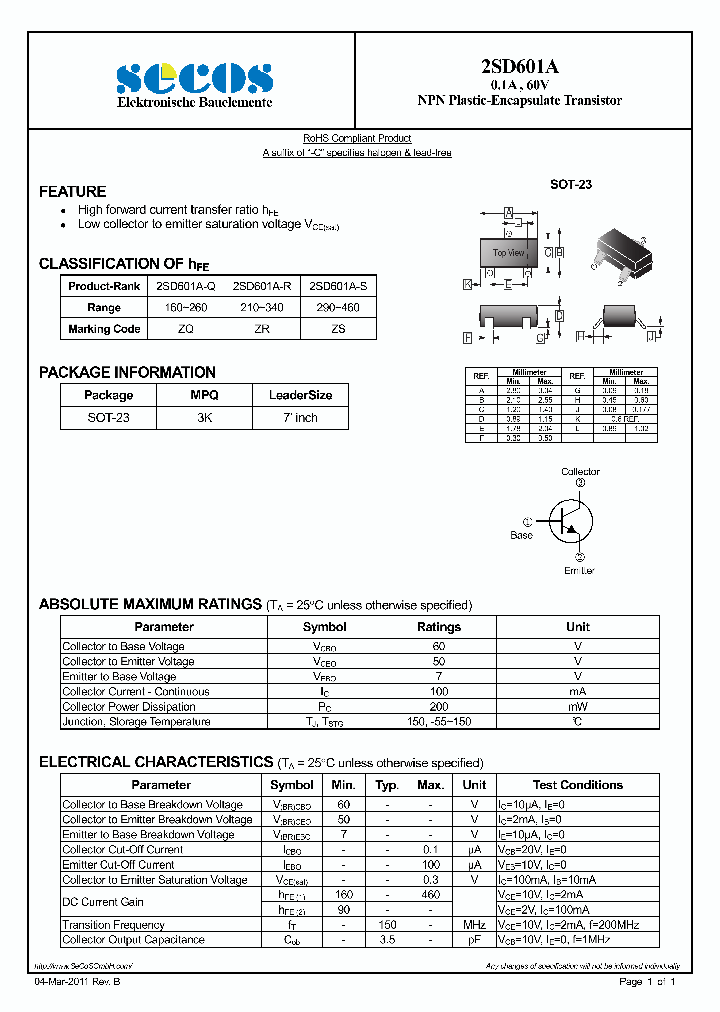 2SD601A11_3110635.PDF Datasheet