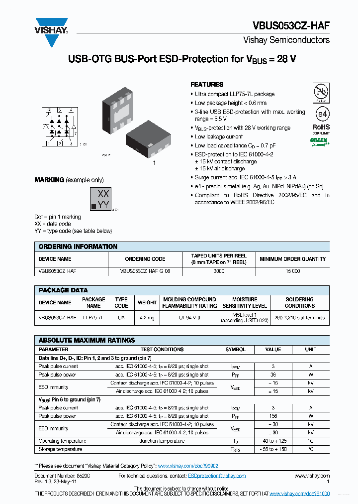 VBUS053CZ-HAF_3112970.PDF Datasheet