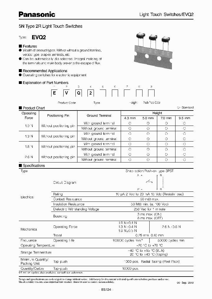 EVQ2_3116128.PDF Datasheet