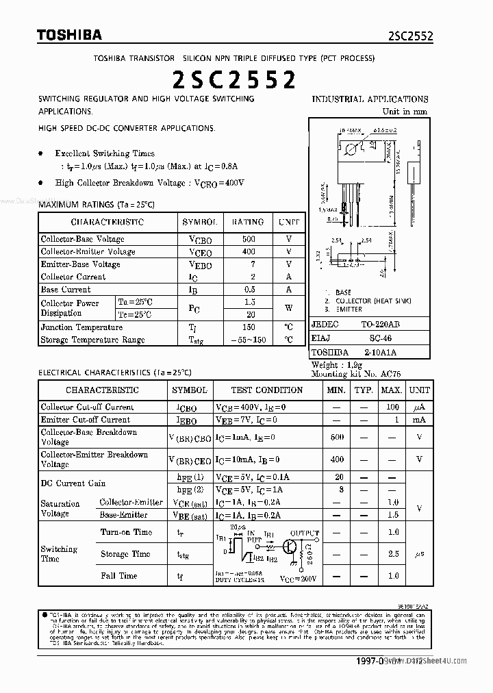 C2552_3119181.PDF Datasheet