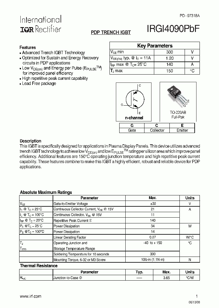 IRGI4090PBF_3119701.PDF Datasheet
