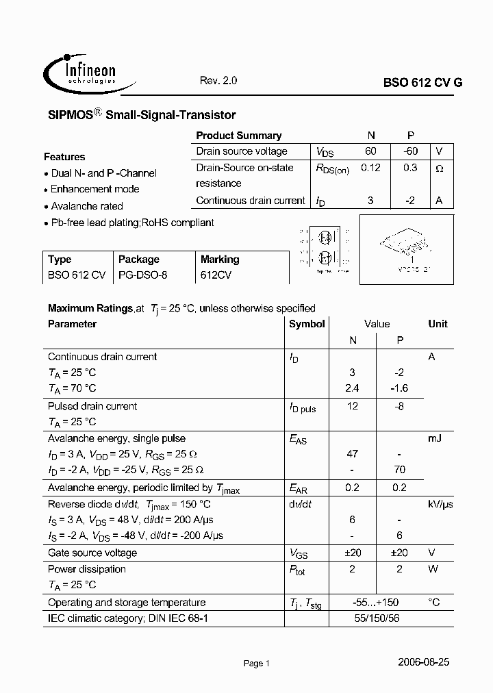 BSO612CVG_3122579.PDF Datasheet