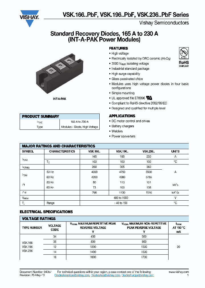 VSKD166-08PBF_3123120.PDF Datasheet