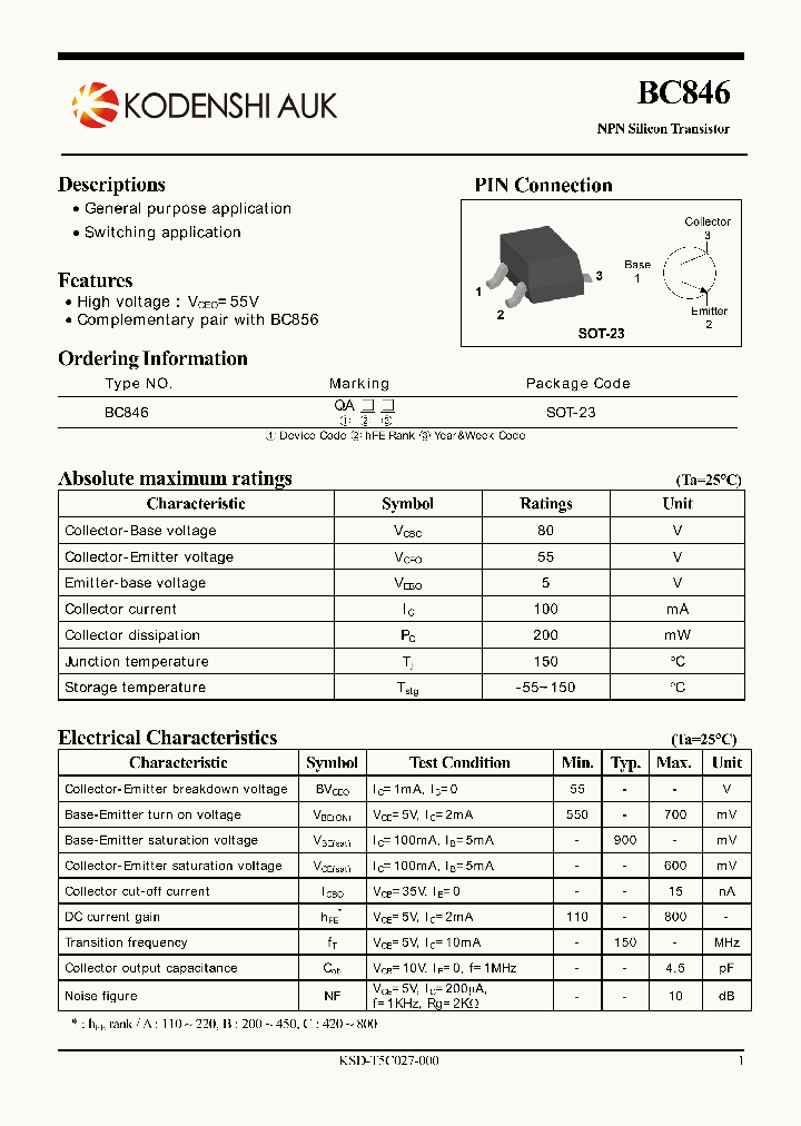 BC846_3125274.PDF Datasheet