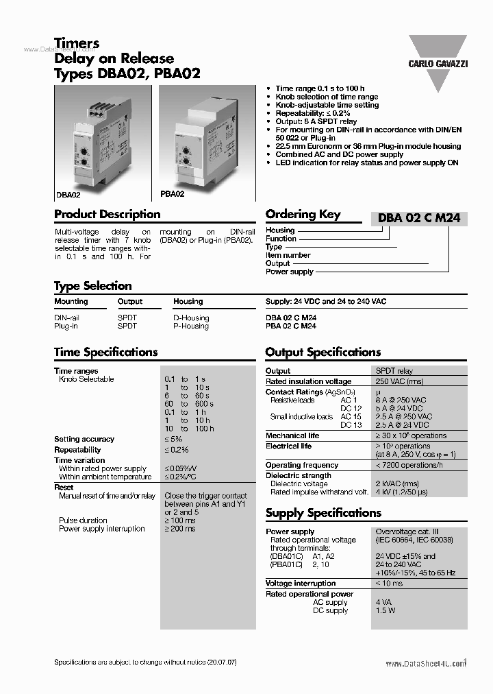 PBA02_3126020.PDF Datasheet