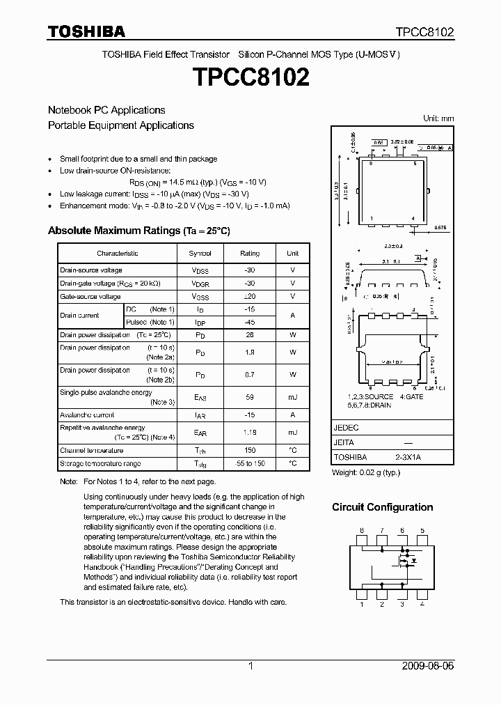 TPCC8102_3127152.PDF Datasheet