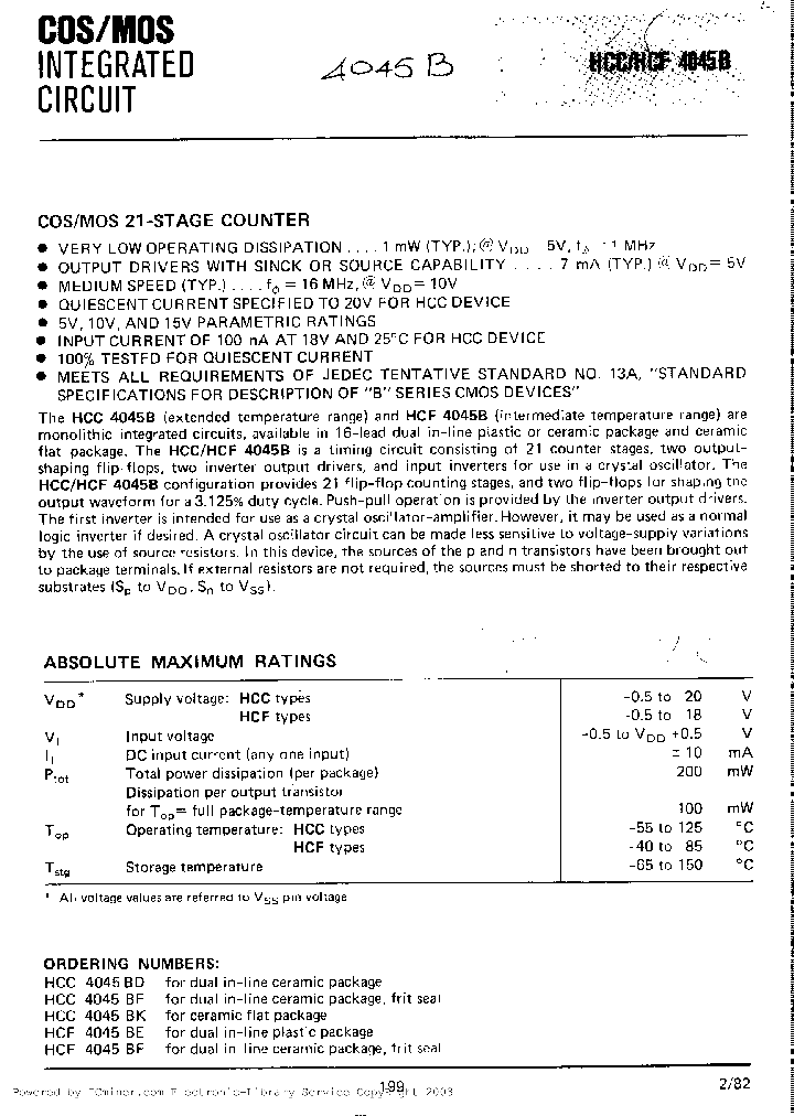 HCF4045BE_3127825.PDF Datasheet