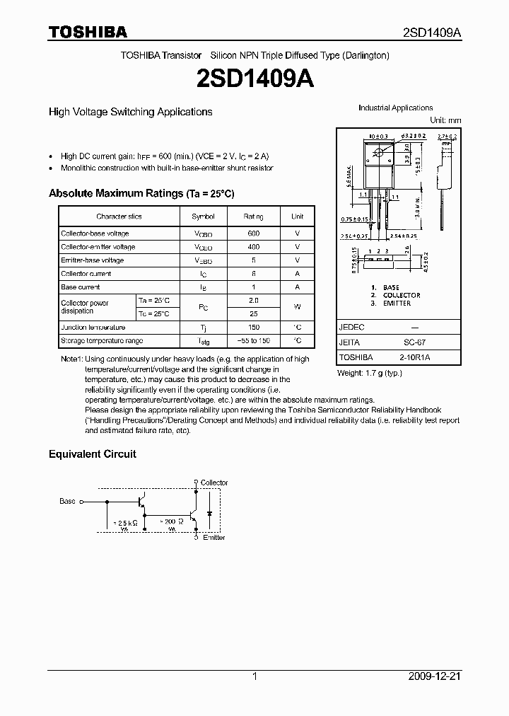 2SD1409A09_3128911.PDF Datasheet