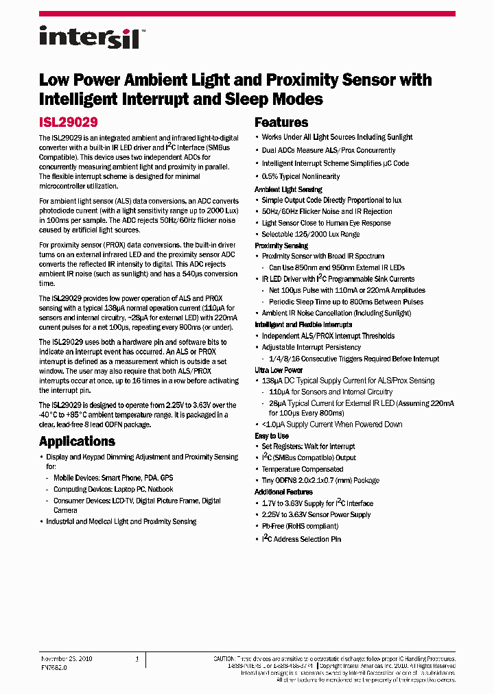 ISL29029_3128991.PDF Datasheet