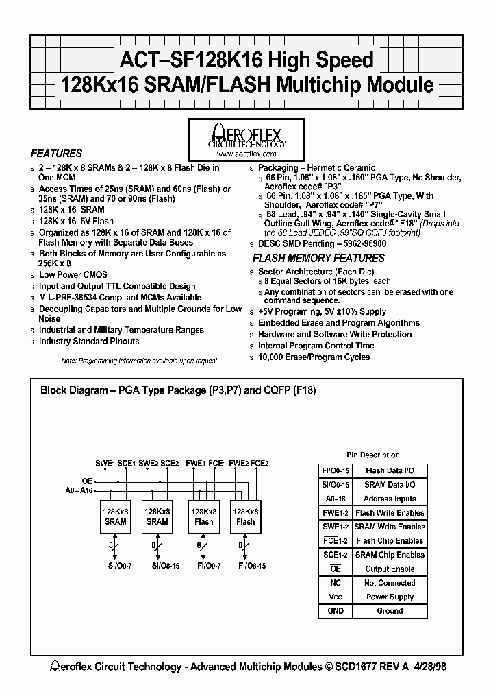 ACT-SF128K16N-26F18M_3134036.PDF Datasheet