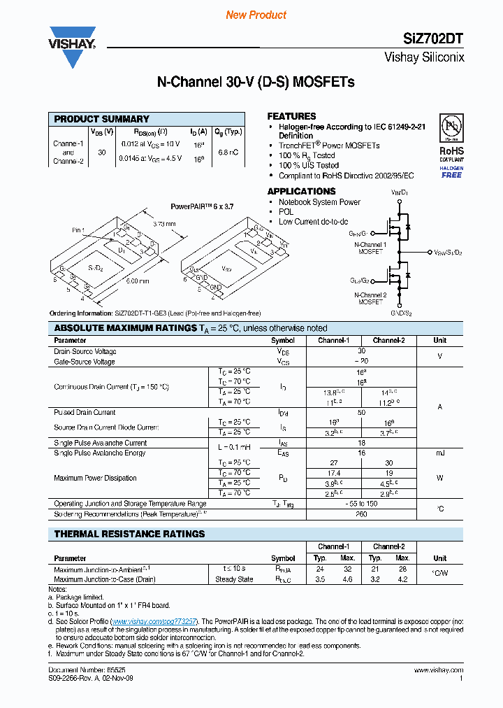 SIZ702DT-T1-GE3_3133684.PDF Datasheet