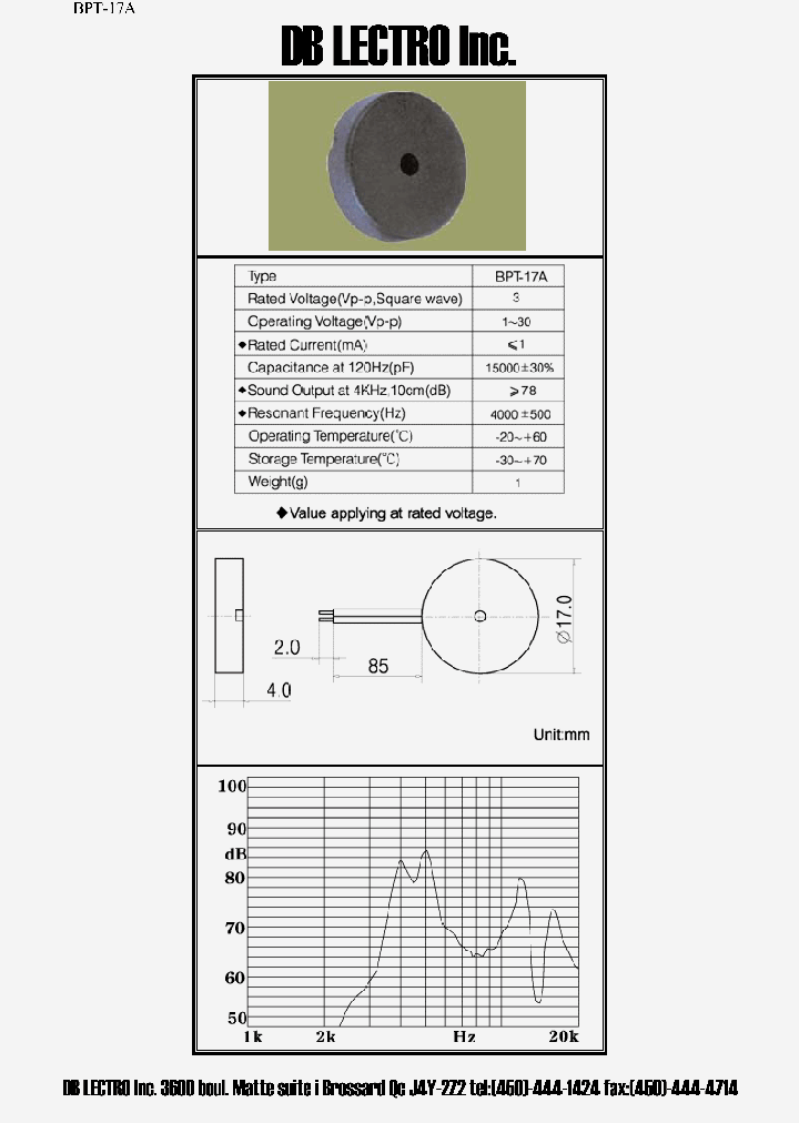 BPT-17A_3137172.PDF Datasheet