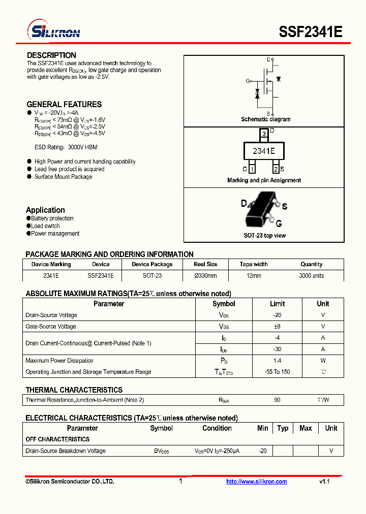 SSF2341E_3138566.PDF Datasheet