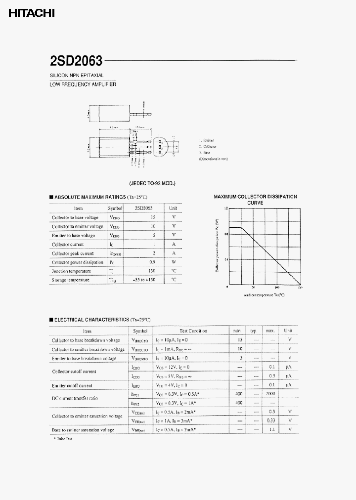 2SD2063_3138822.PDF Datasheet