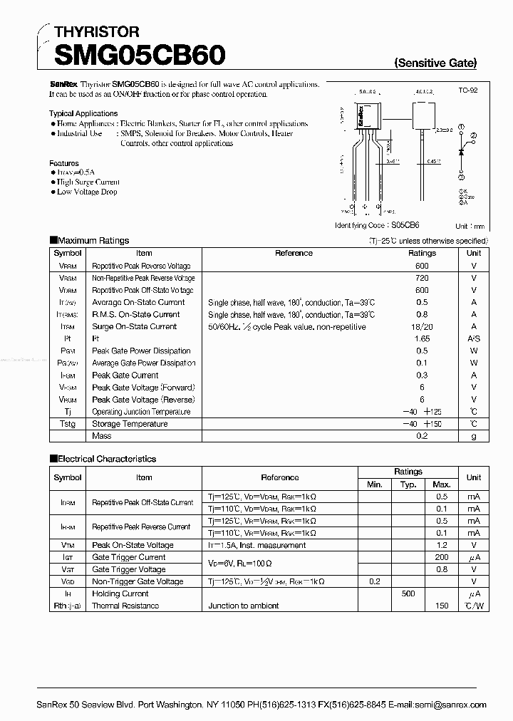 SMG05CB60_3138834.PDF Datasheet