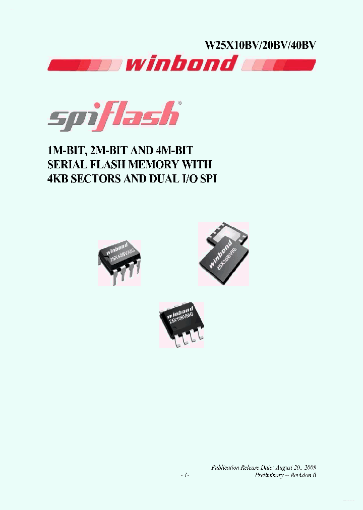 W25X10BV_3140413.PDF Datasheet