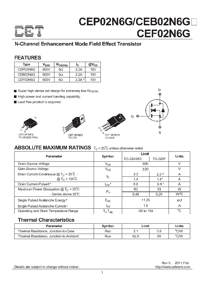 CEF02N6G_3140792.PDF Datasheet