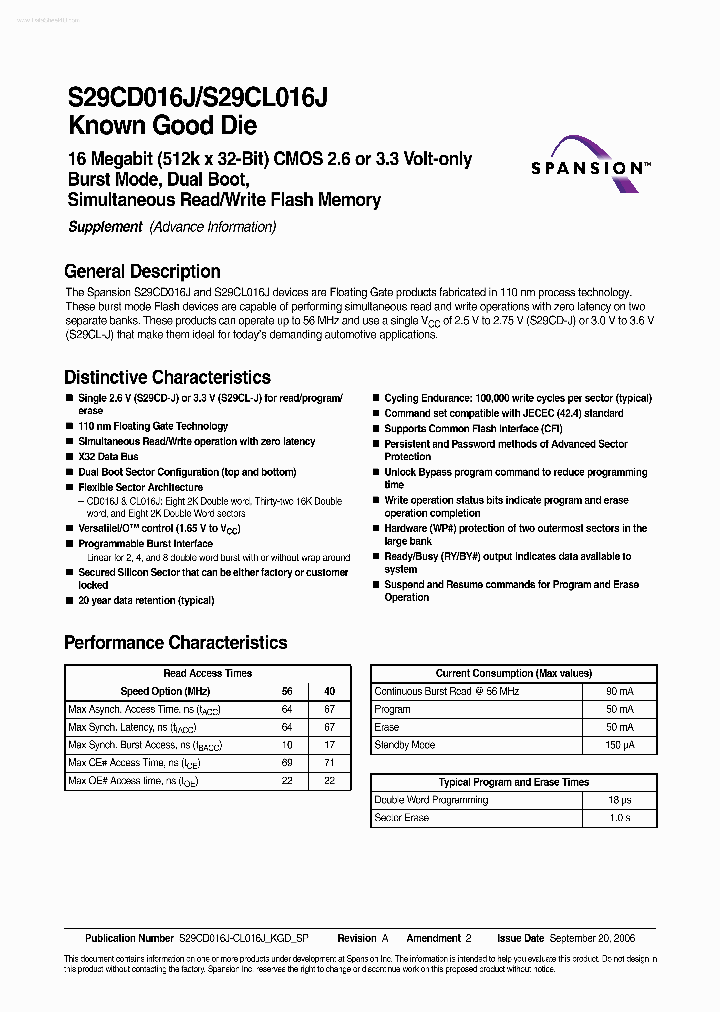 S29CD016J_3145697.PDF Datasheet
