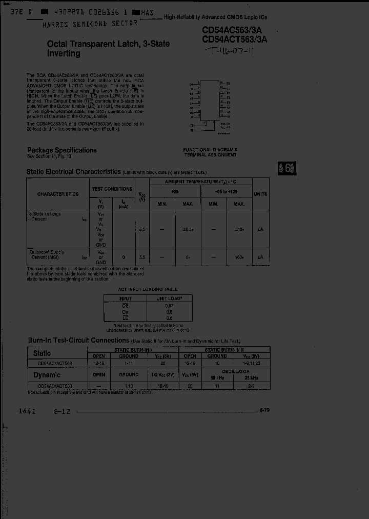 CD54ACT563F3A_3147262.PDF Datasheet