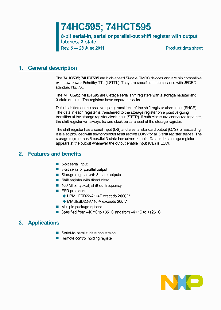 74HCT595D_3147316.PDF Datasheet