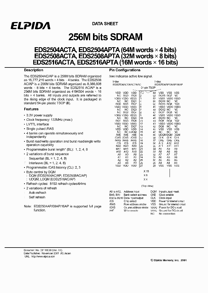 EDS2516ACTA-75_3152220.PDF Datasheet