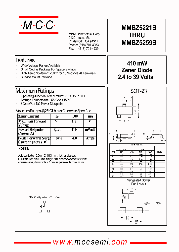 MMBZ5234B_3153219.PDF Datasheet