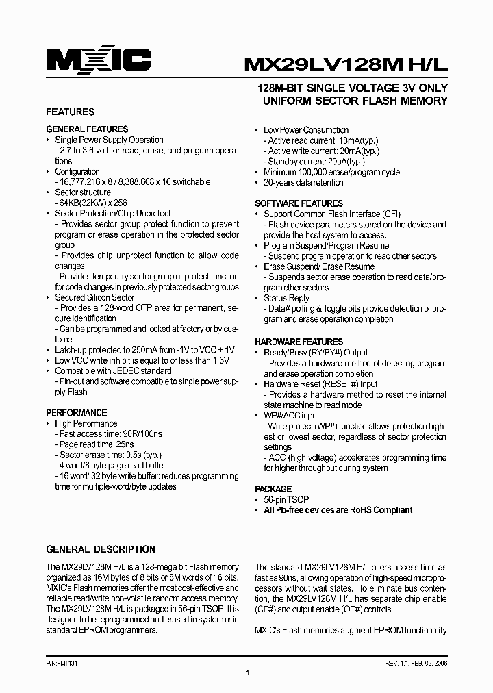 MX29GL033MTTC-70G_3157487.PDF Datasheet