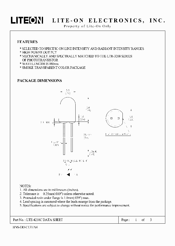 LTE-4238C_3161907.PDF Datasheet