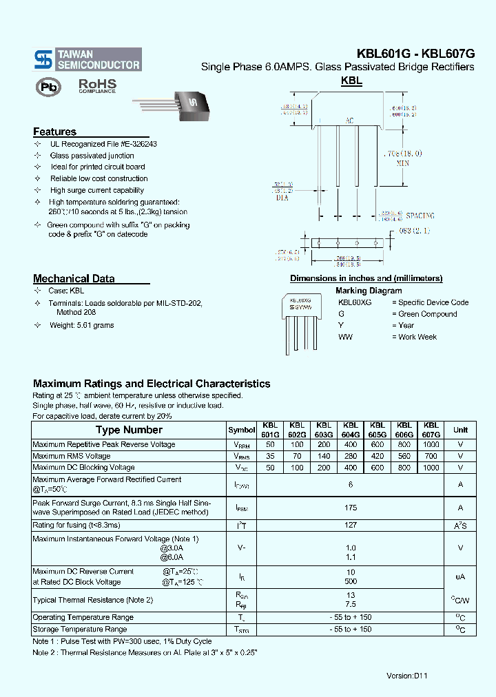 KBL607G_3172333.PDF Datasheet