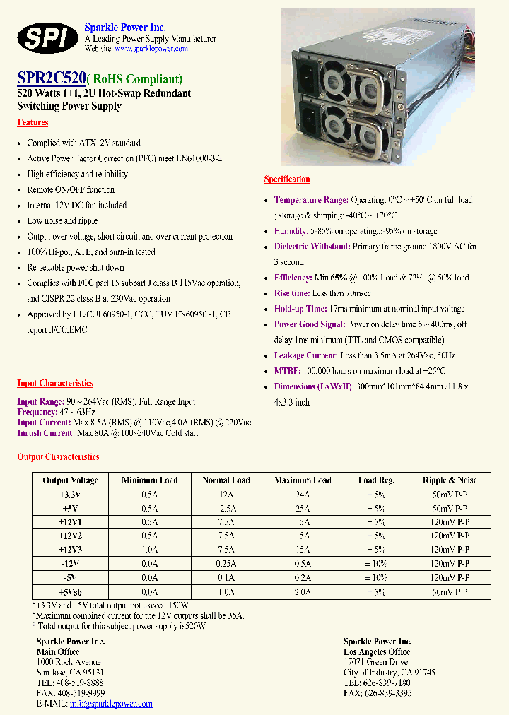 SPR2C520_3174430.PDF Datasheet