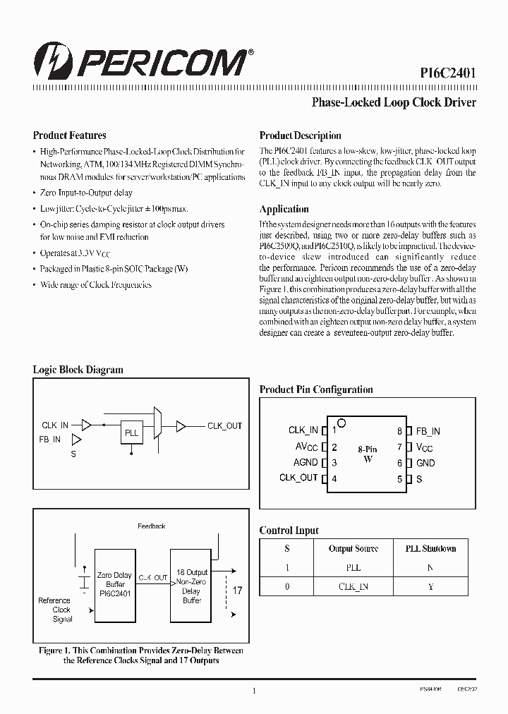 PI6C2401_3176105.PDF Datasheet