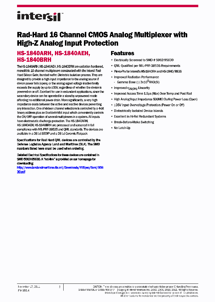 HS1-1840ARH_3177342.PDF Datasheet