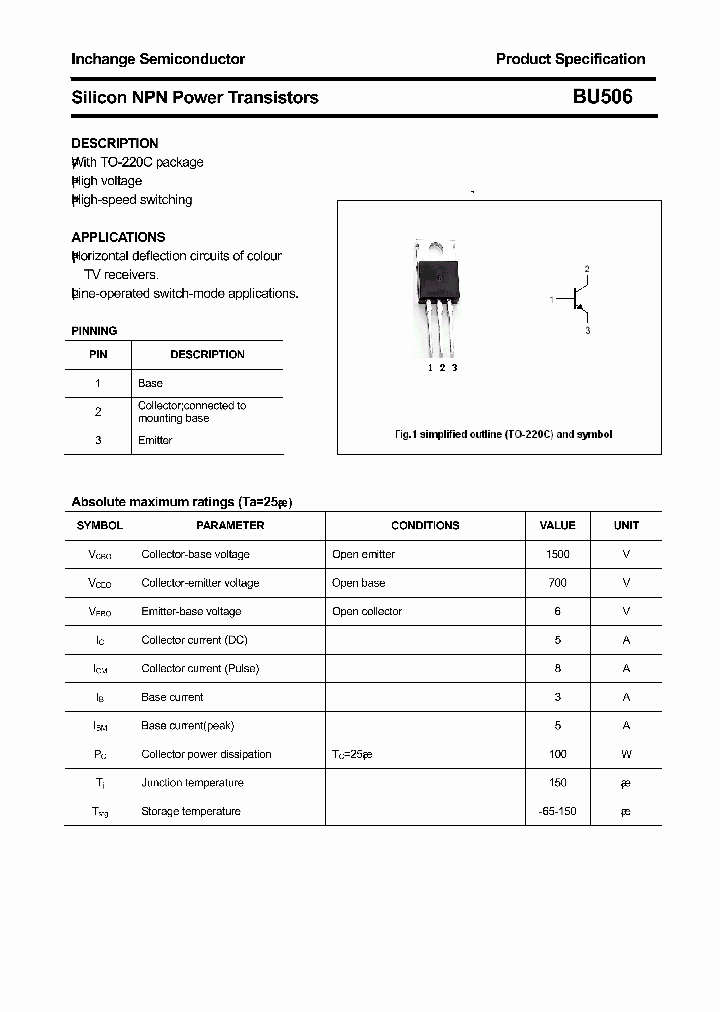 BU506_3177935.PDF Datasheet