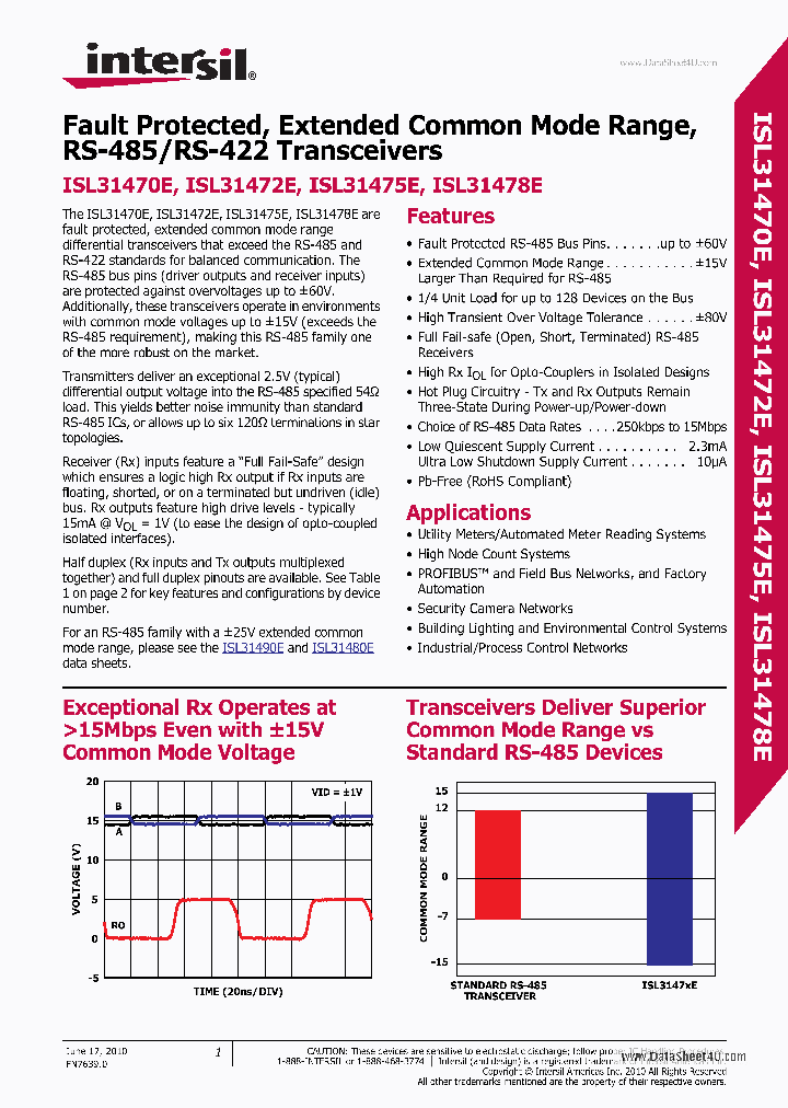 ISL31470E_3178429.PDF Datasheet