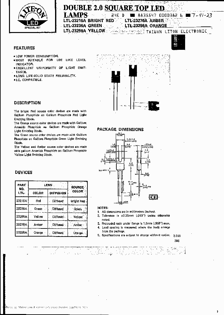 LTL23276A_3178232.PDF Datasheet
