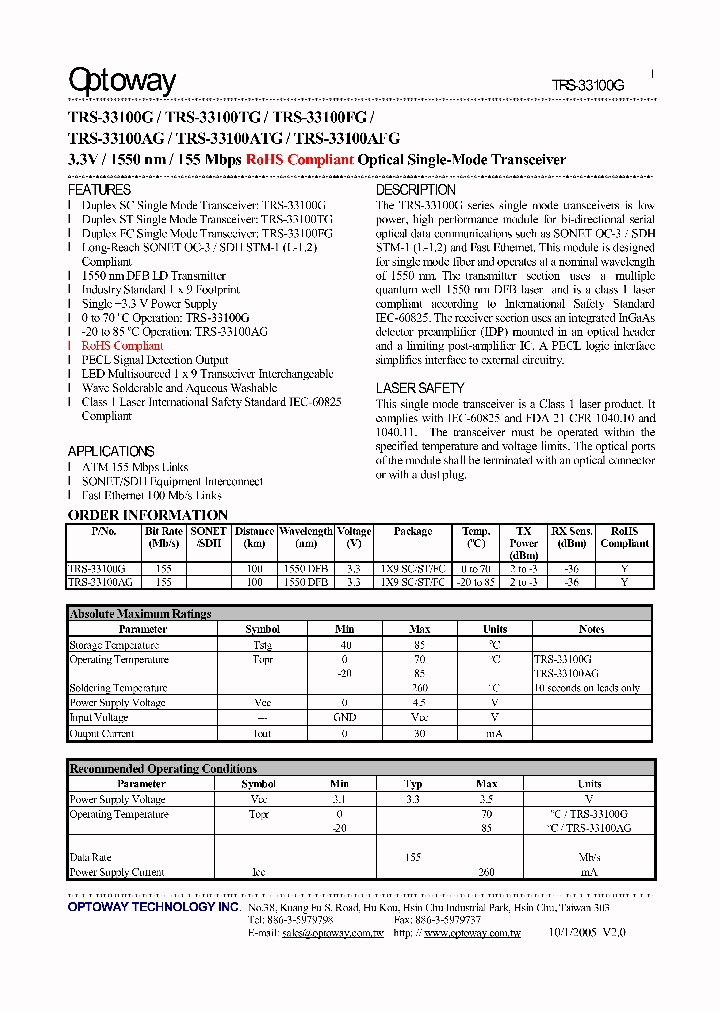TRS-33100G_3181908.PDF Datasheet