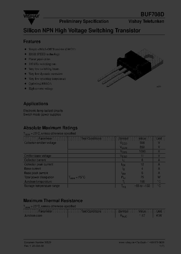 BUF708D_3186876.PDF Datasheet