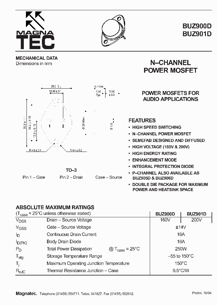 BUZ901D_3193612.PDF Datasheet