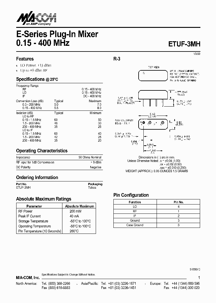 ETUF-3MH_3198497.PDF Datasheet