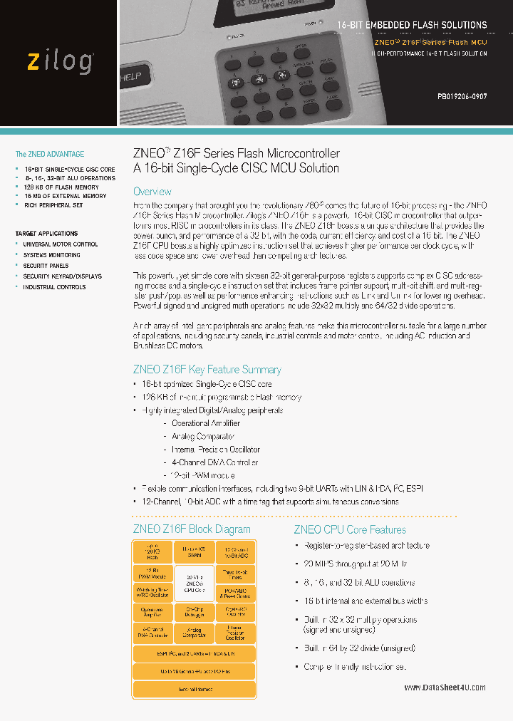 ZNEOZ16F_3201207.PDF Datasheet
