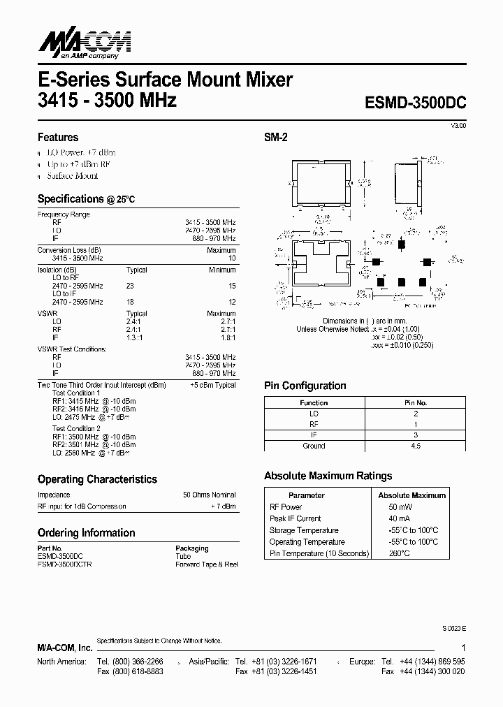 ESMD-3500DC_3202897.PDF Datasheet