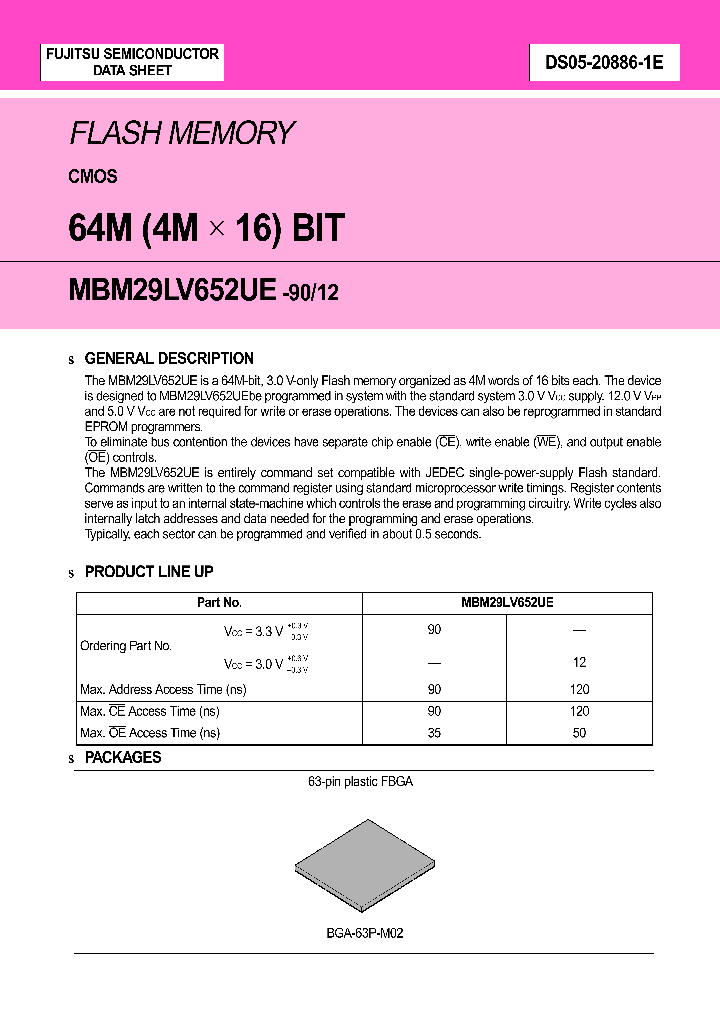 MBM29LV652UE-90_3206673.PDF Datasheet