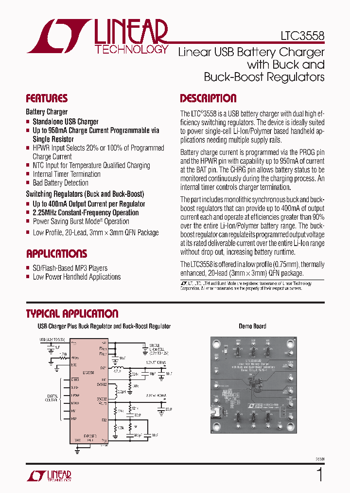 LTC3558EUD-PBF_3206458.PDF Datasheet