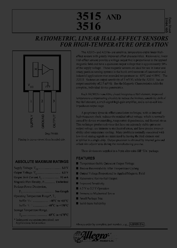 A3516EUATL_3205045.PDF Datasheet