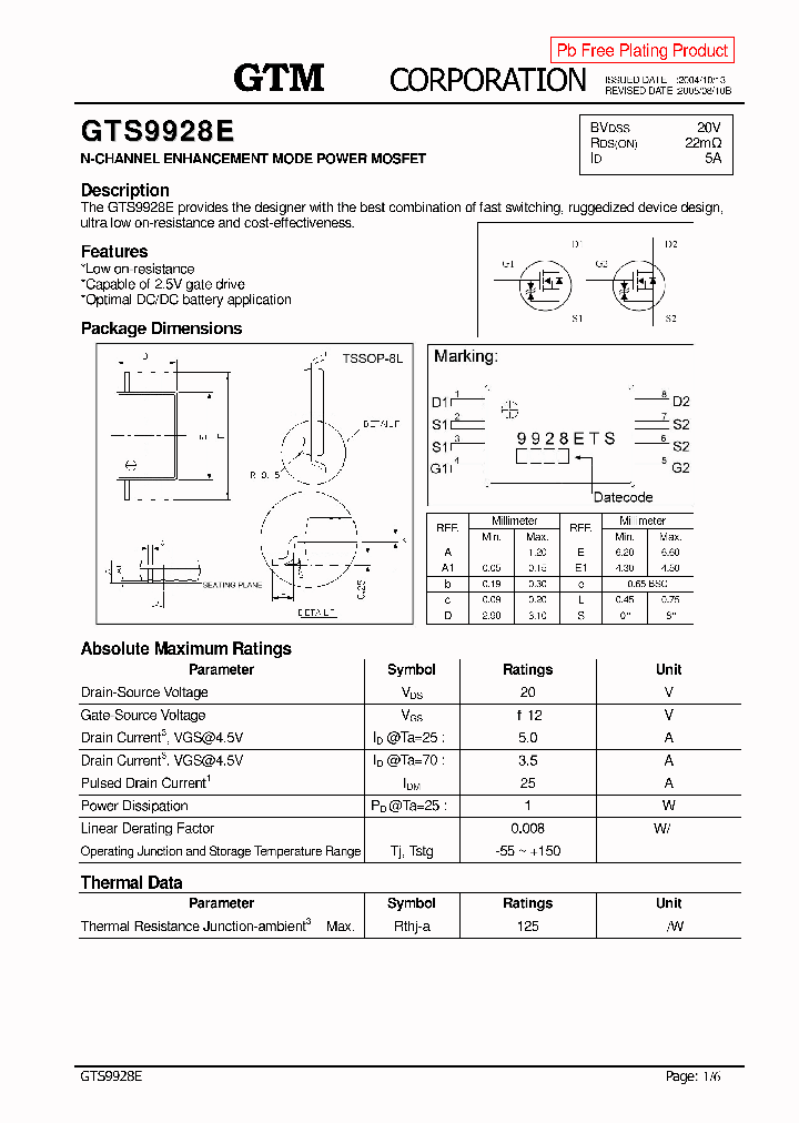 GTS9928E_3217807.PDF Datasheet