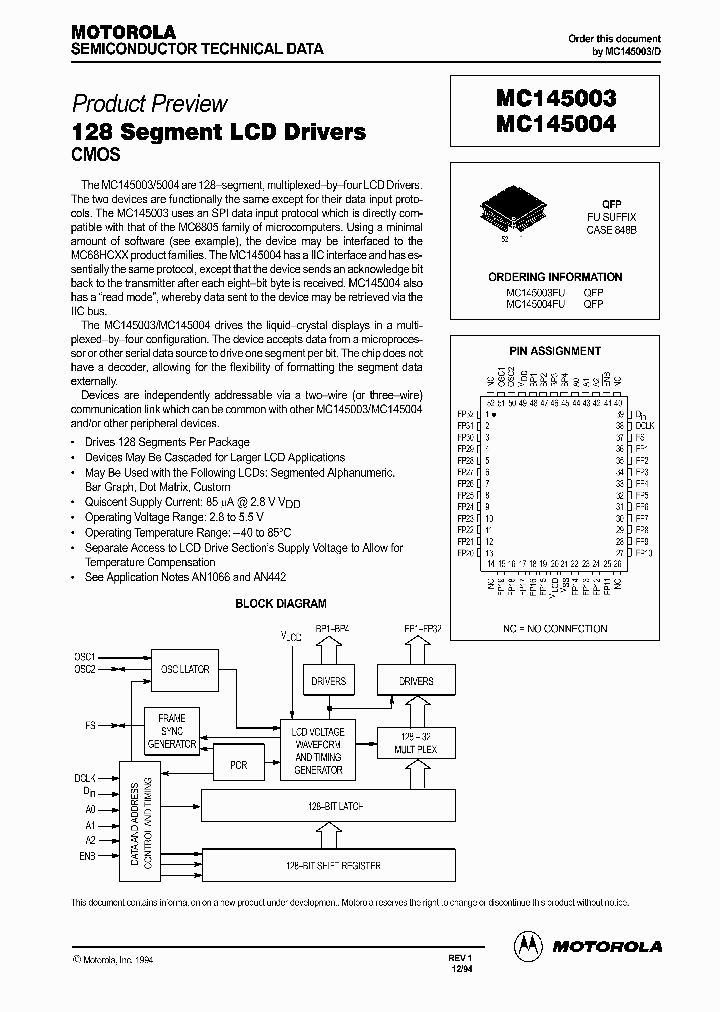 MC145004FU_3222578.PDF Datasheet